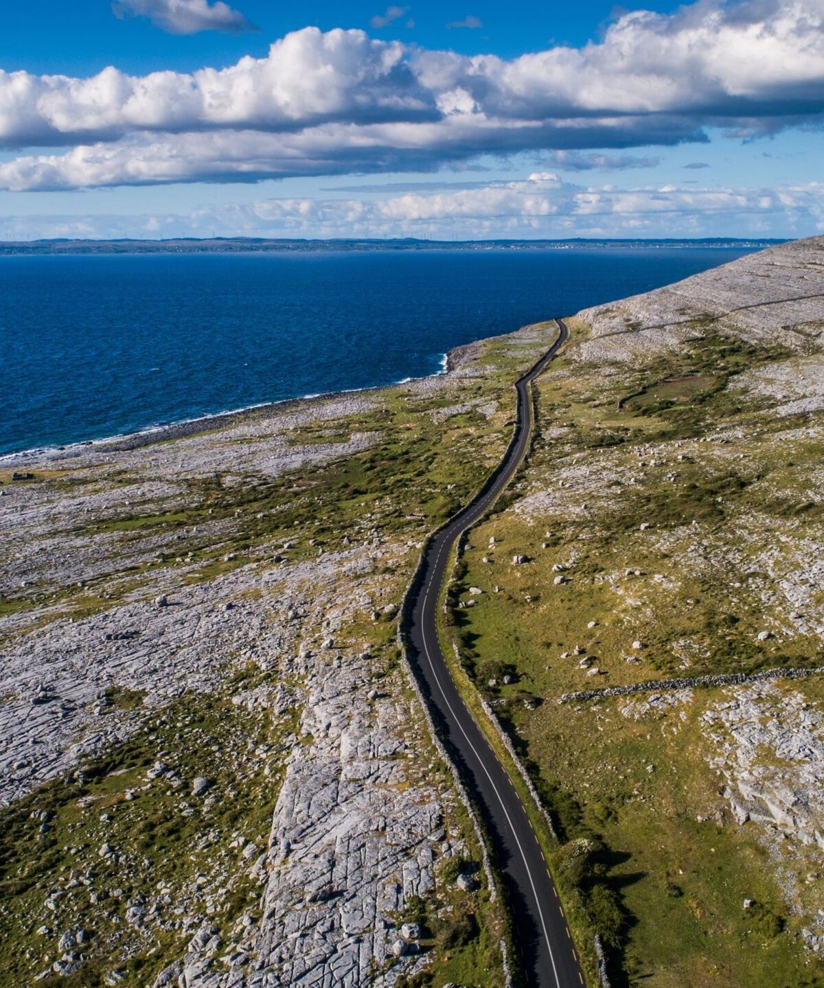Coast Road Black Head The Burren Co Clare. TI71CWD